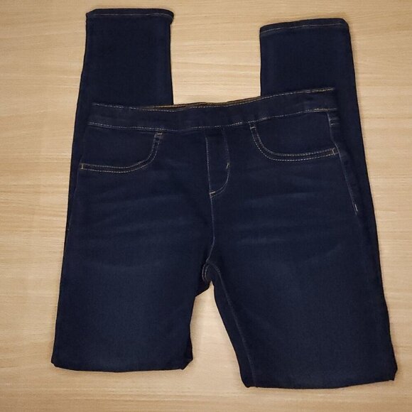 Levi's Girl's Dark Wash Pull On Adjustable Waist Jegging 12 - Picture 1 of 9